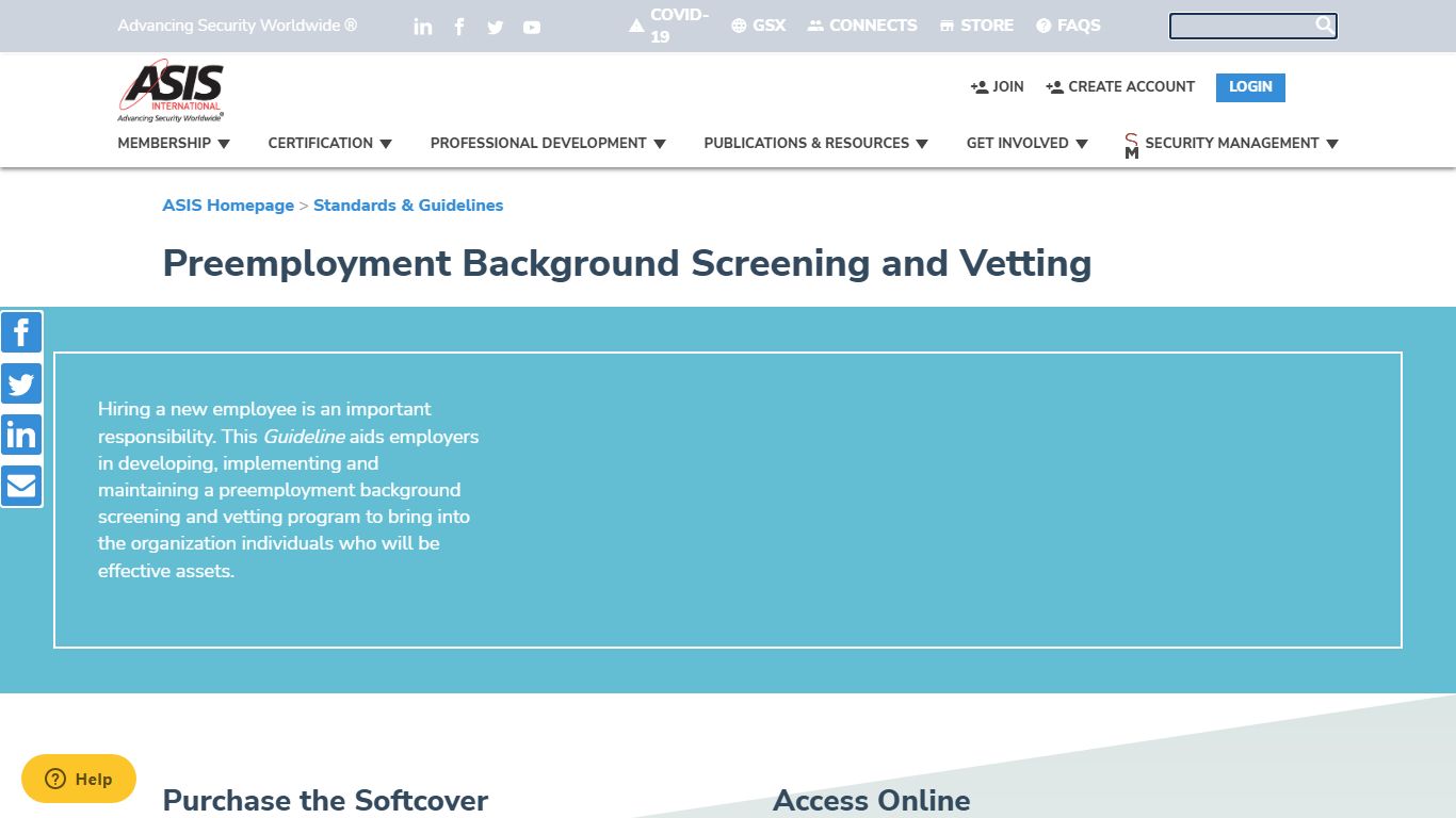 Preemployment Background Screening and Vetting